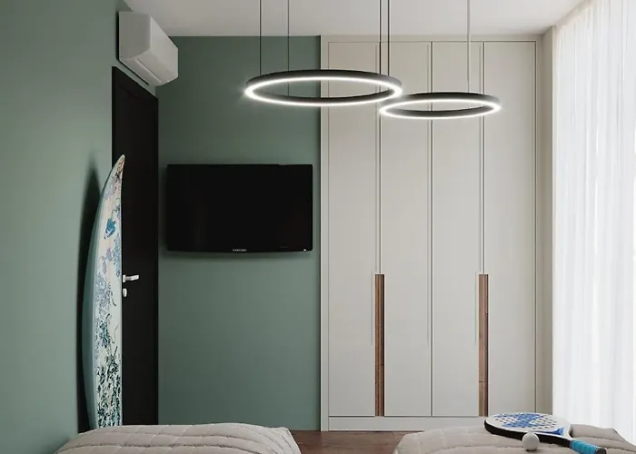 Apartamento Olea Residence, Luxury Sea View With Private Palasë