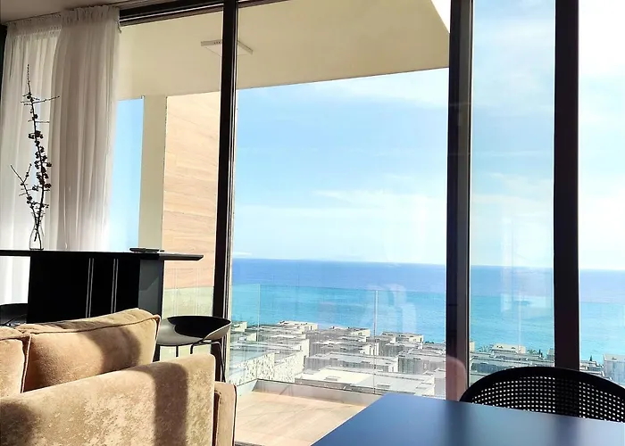 Olea Residence, Luxury Sea View With Private Palasë